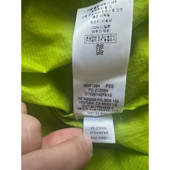 Patagonia Men's Houdini‎ Jacket size Small - Picture 5 of 5